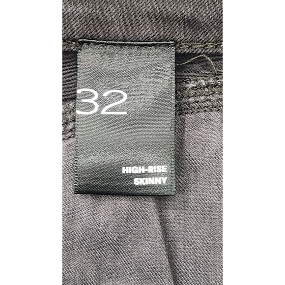 Anthropologie's Pilcro and the Letterpress High Rise Skinny Jeans Black 32 NWT - Picture 5 of 12